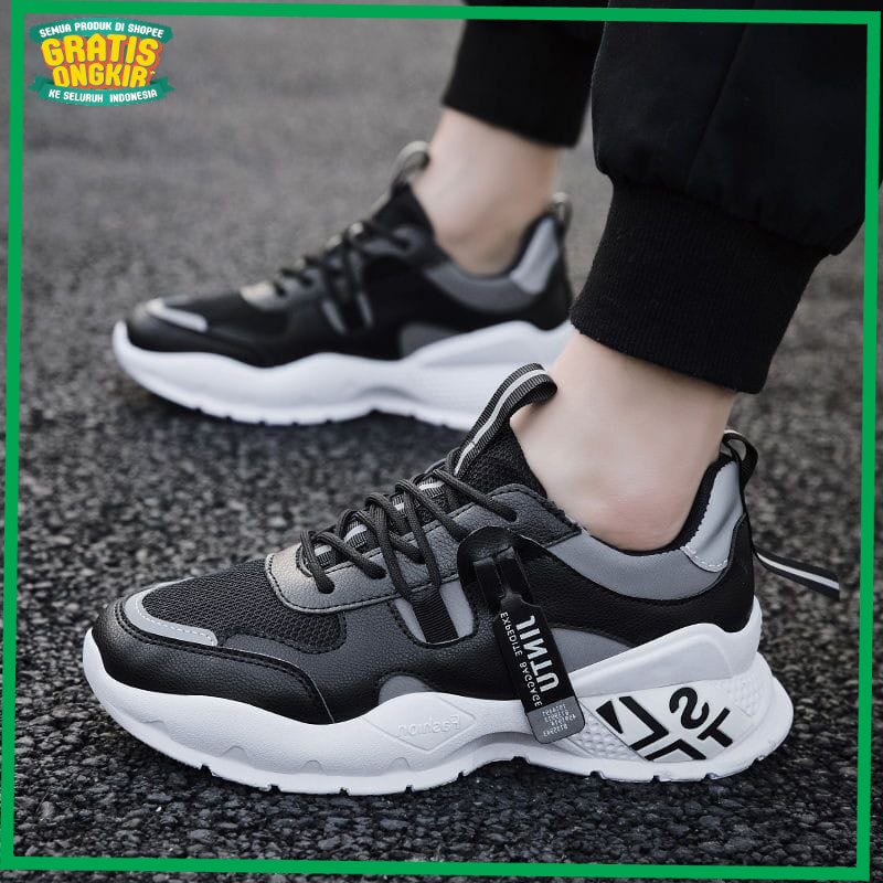 UKURAN SIZE 37 38 39 40 41 42 43 44 45 /9.9 Super Shopping Day | Man & Ladies Sepatu Sneakers Pria C