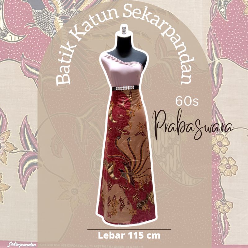 Kain Batik Katun Cotton 60 s Sekarpandan Prabaswara