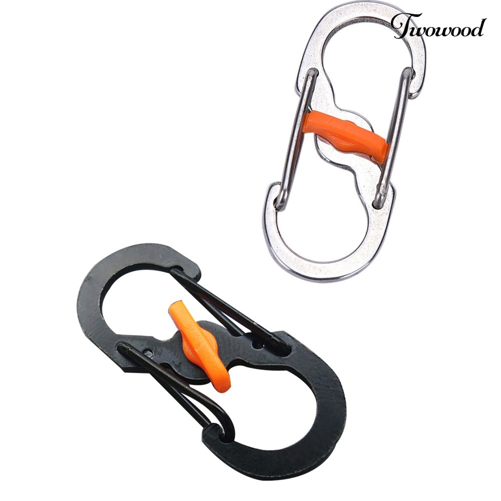 Twowood Carabiner Bentuk Angka 8 Untuk Climbing