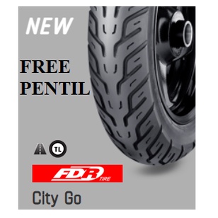 Ban FDR Tubeless Scoopy 100/90-12 CityGo Ban Depan Scoopy Freego Ring 12