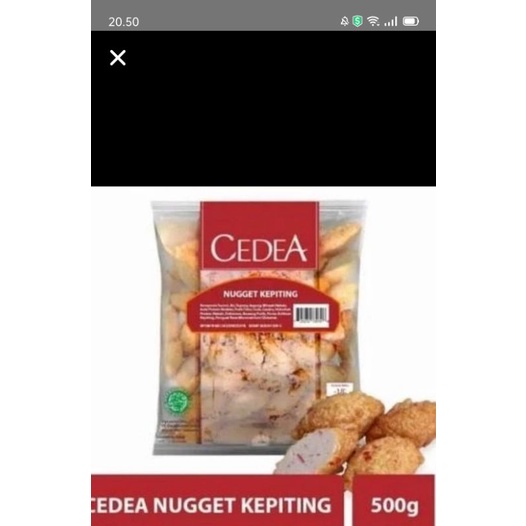 

Nugget kepiting CEDEA 500G