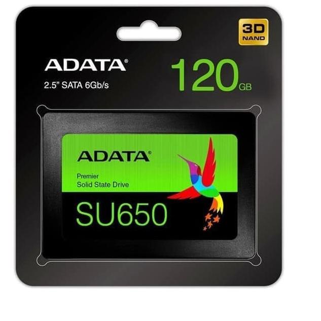 Terpercaya SSD ADATA SU650 120GB - 240GB - 480GB SSD SATA 3 / SSD SATA III - SSD 2.5 inch - SSD