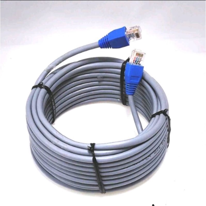 0Kabel LAN Networking UTP Cat 5e 10 20 30 Meter Telebit 10/100 Mbps RAV SOLUTION