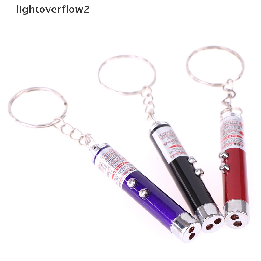 (lightoverflow2) Mainan Interaktif Pena Laser LED Untuk Kucing (ID)