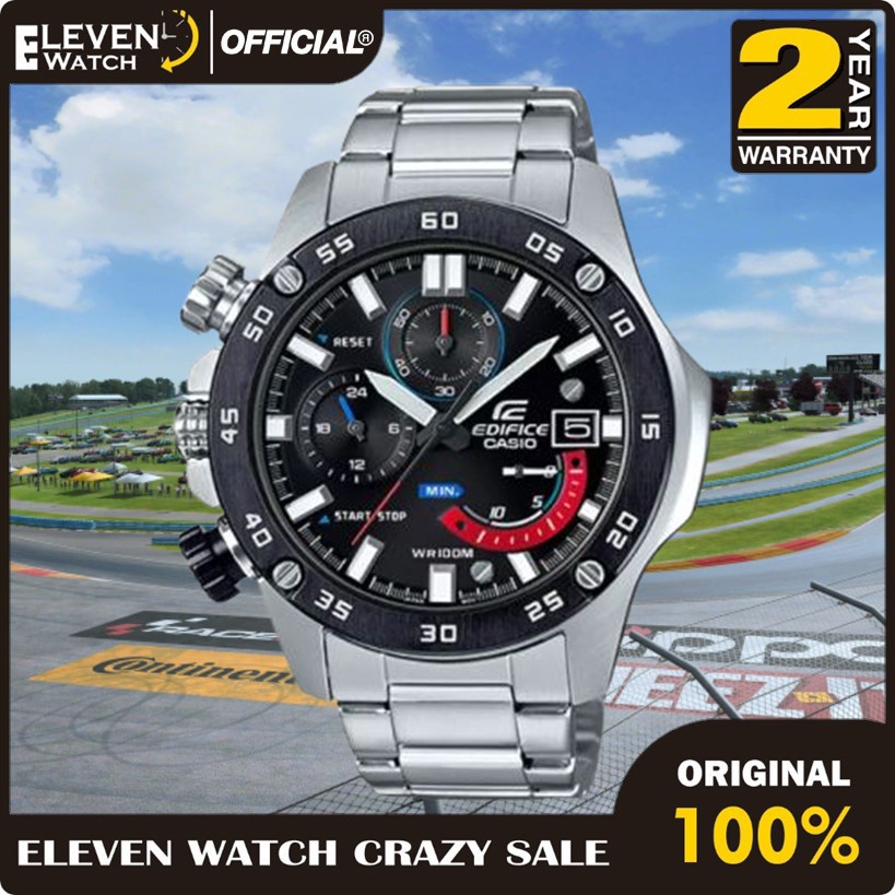 [Promo] JAM TANGAN CASIO EDIFICE EFR-558DB-1AV / EFR558DB-1AV  Garansi 2 Tahun [COD][100% Authentic]