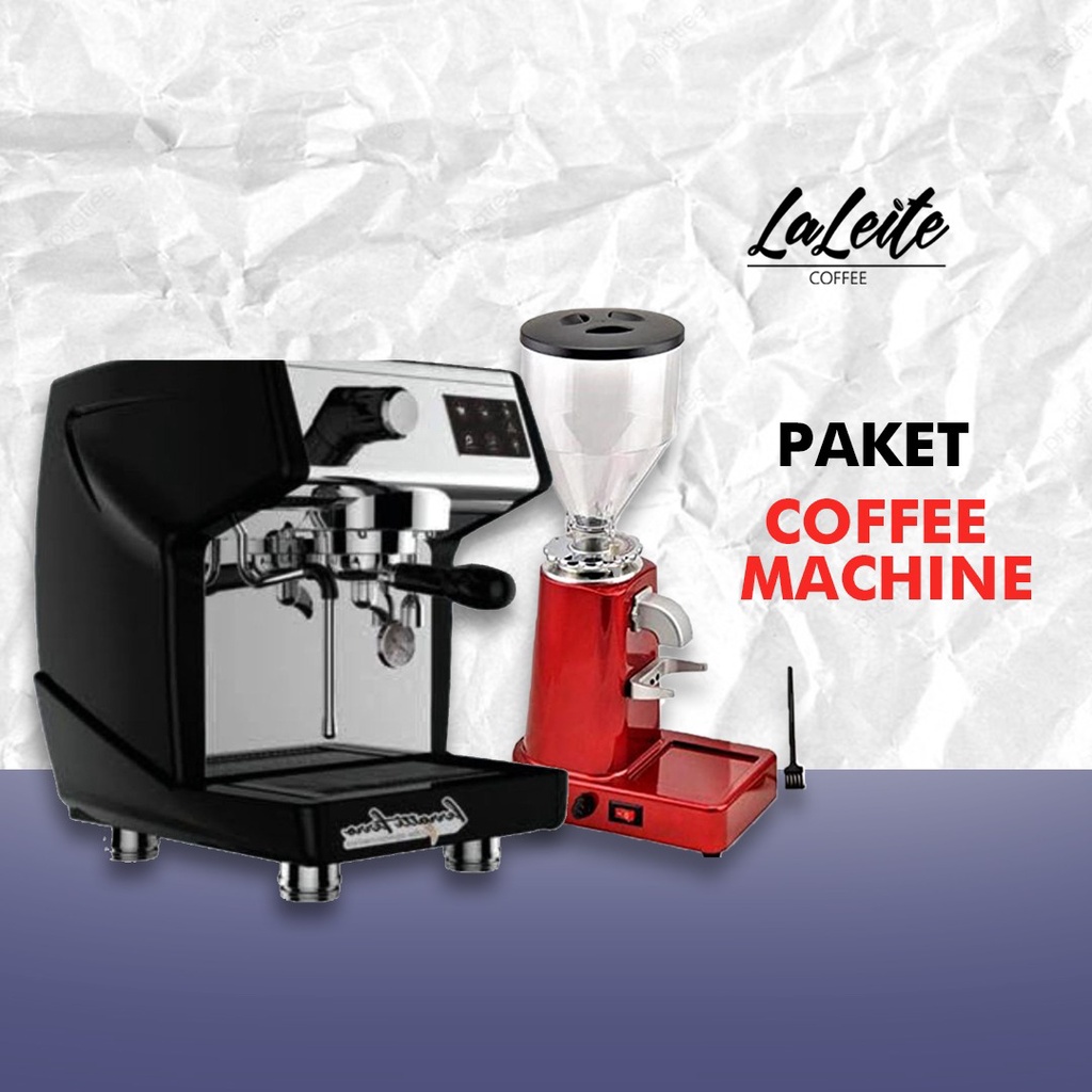 PAKET HEMAT MESIN KOPI FERRATI FERRO FCM 3200D + GRINDER KOPI N500 LD 19