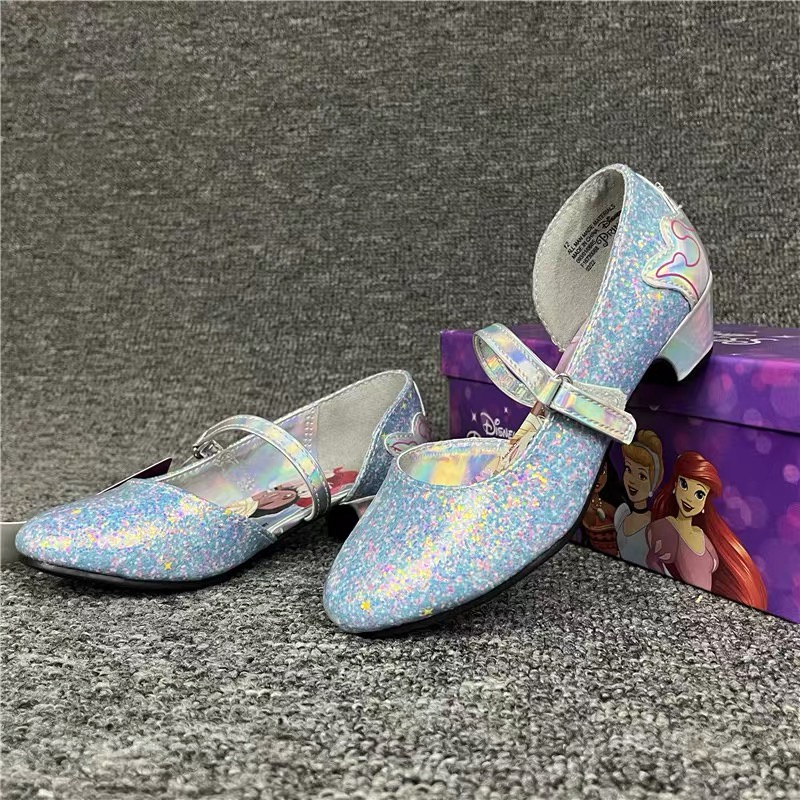 PRINCESS HEELS sepatu anak perempuan frozen elsa hak sedang sepatu pesta