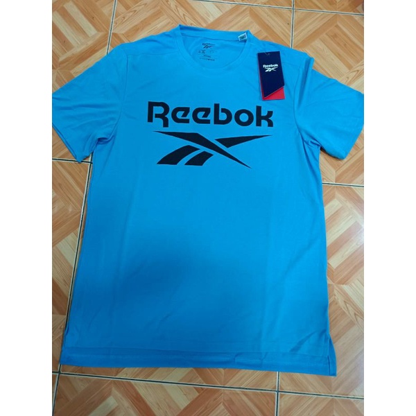 Kaos Reebok Tshirt WOR SUP SS GRAPHIC TEE Essblue