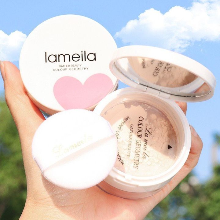 LAMEILA 3050 BEAUTY SETTING POWDER BEDAK TABUR LONG LASTING &amp; OIL CONTROL