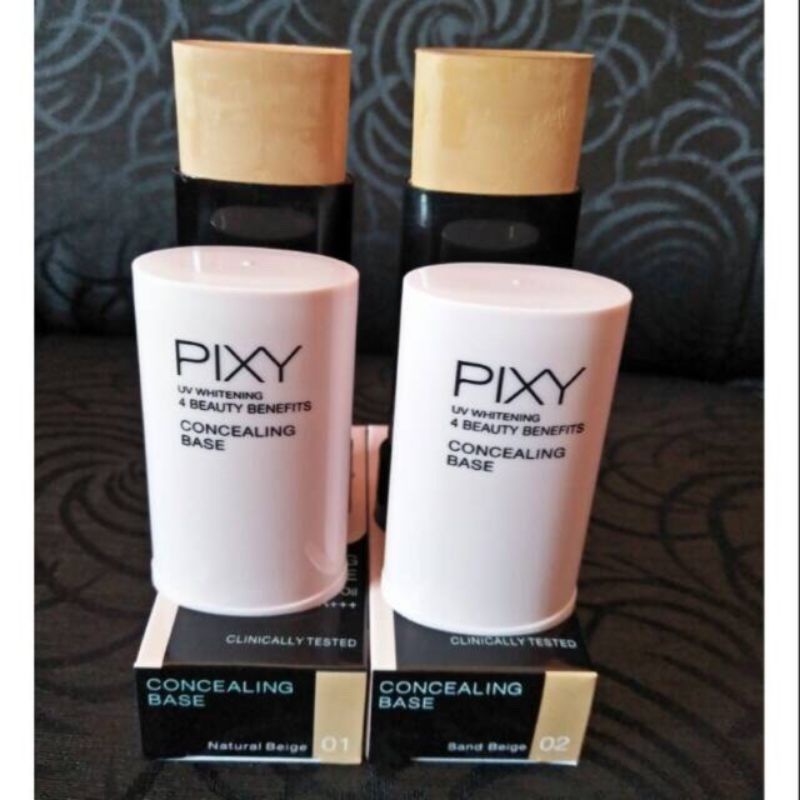 Pixy Concealing Base Oil UV Whitening 4 Beauty Benefit 9gr