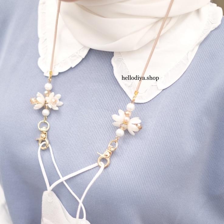 ADV8-2693➙ STRAVA - strap masker - strap masker hijab - konektor masker - tali masker - strap mask -