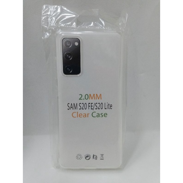 soft case bening Samsung S20 FE , s20 lite