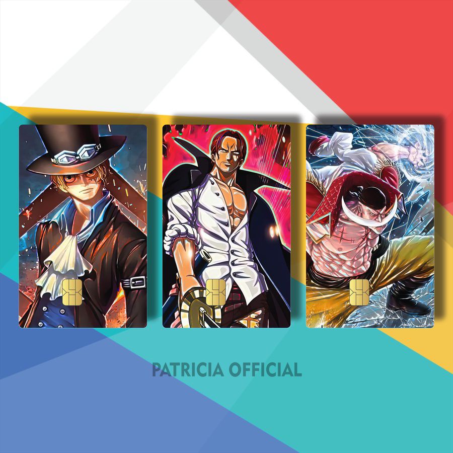 COVER KARTU AESTHETIC ONE PIECE MONKEY D. LUFFY RORONOA ZORO HOLOGRAM 9CRSN/GBRS3/ CASING KTP AESTHE