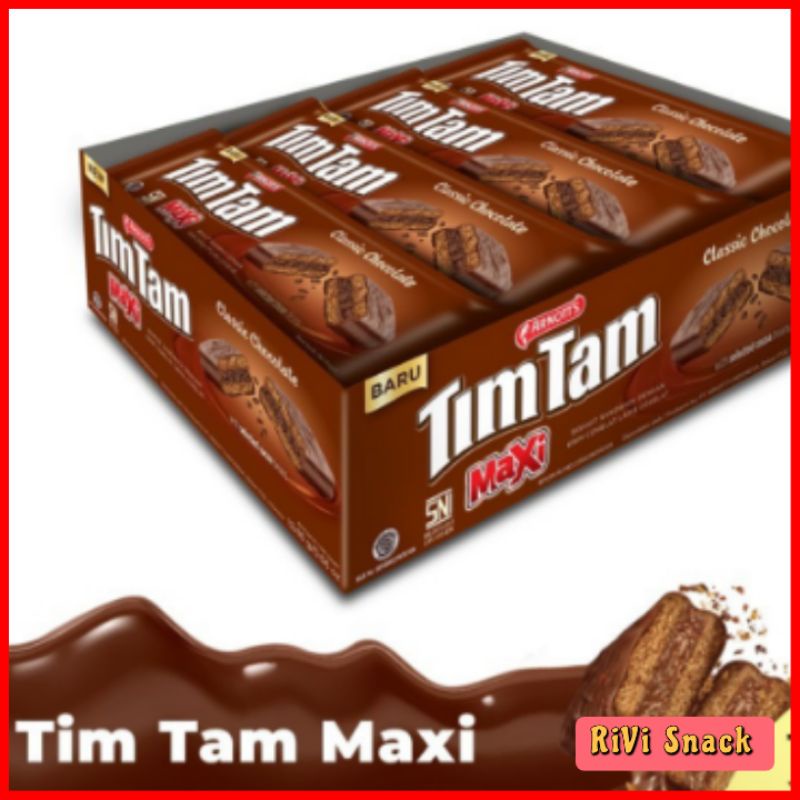 TIMTAM MAXI WAFER BISKUIT COKLAT /HAMPERS ULANG TAHUN