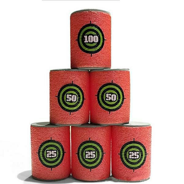 Target Peluru Nerf Dart Foam Can Bentuk Kaleng