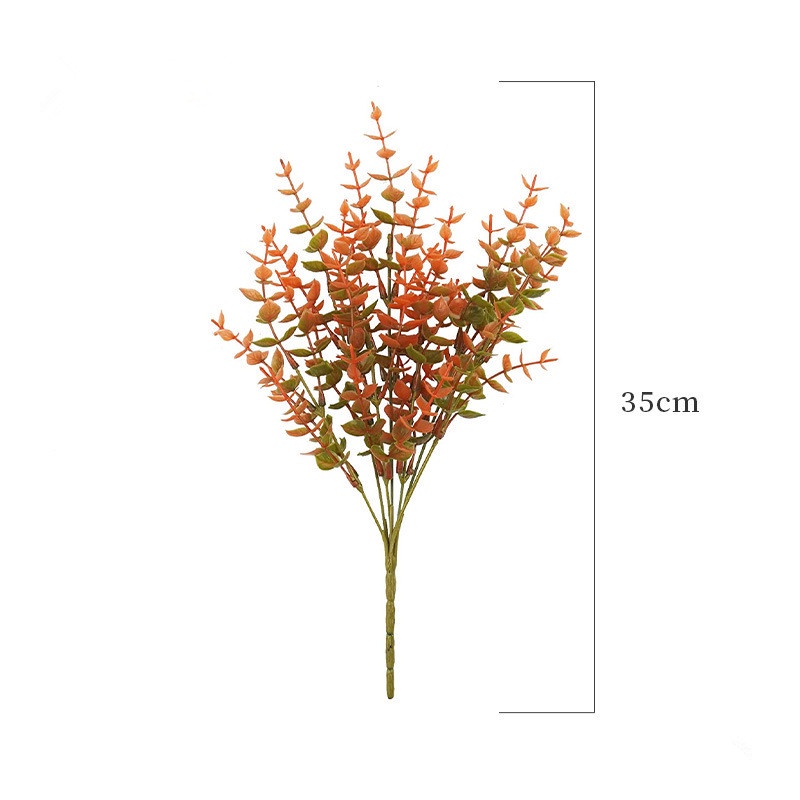 7 Kepala Bunga Eucalyptus Chrysanthemum Dan Violet Lavender Buatan Bahan Plastik Untuk Dekorasi Rumah