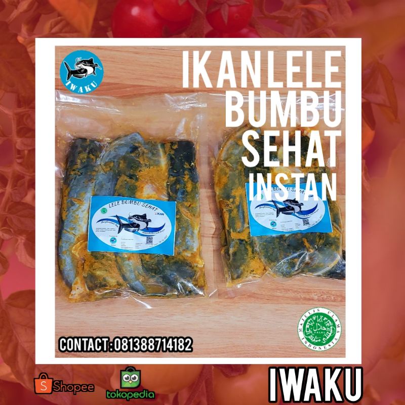 

Ikan Lele Bumbu Sehat IWAKU SIAP GORENG ISI 5 EKOR