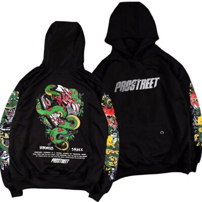 Jaket Hoodie Prostreet Vanom Snack Culture Pride V2 / Sweater Prostreet Barong Guardian Riders White Devil Pria Wanita Fullprint Terbaru