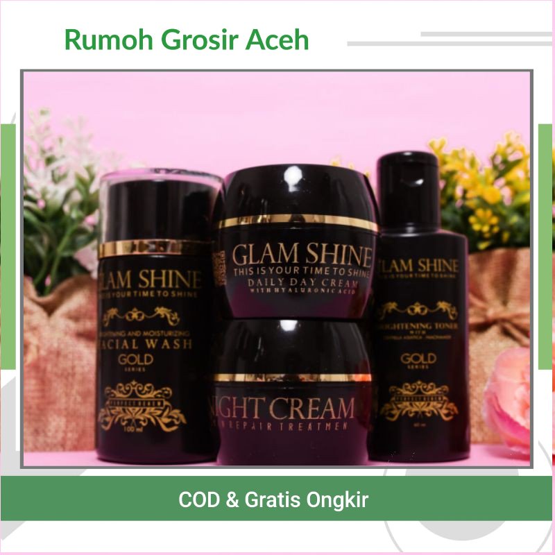 {ACEH} GLAMSHINE PAKET BRIGHTENING 100% ORIGINAL