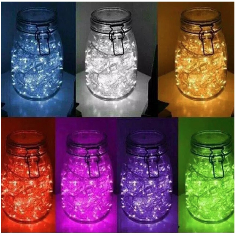 Lampu Tumblr Panjang 10 Meter 100 LED Packing Box Lampu Hias Natal Dekorasi Hemat Energi / Lampu Hias 10M