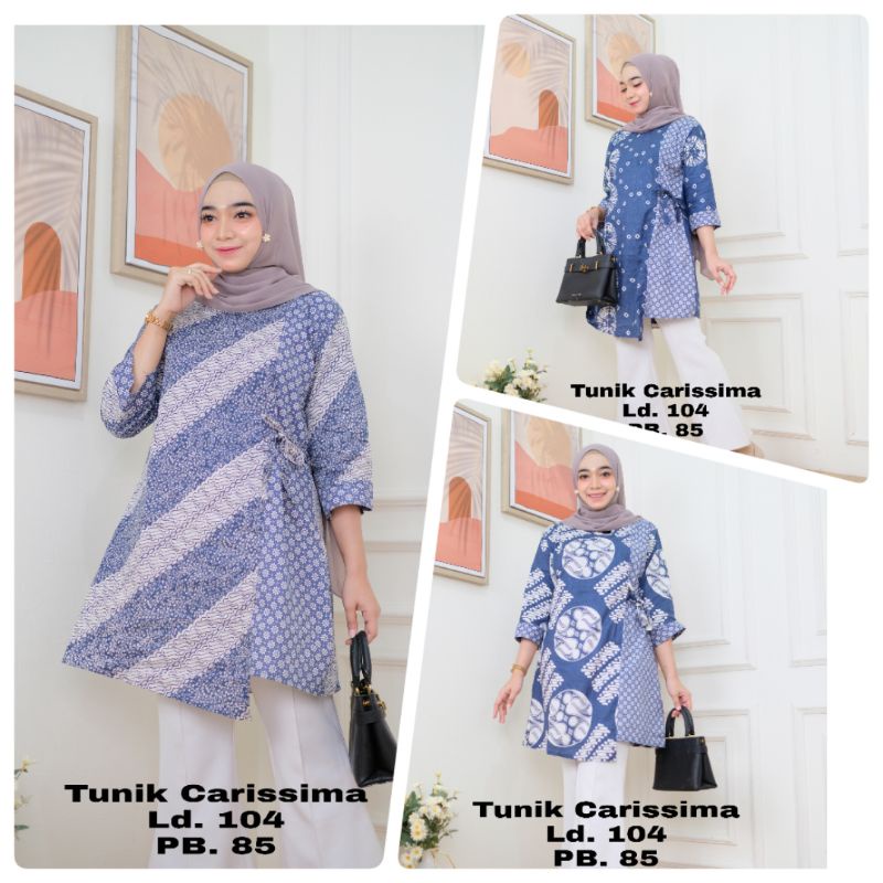 TUNIK KOMBINASI, ATASAN batik