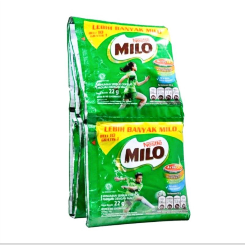 

Milo Renceng SUSU BUBUK 10+1 total 11pcs 22gr