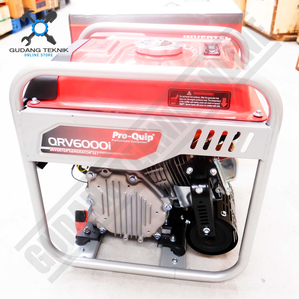 Genset PROQUIP QRV6000I 3000Watt 4Tak / Power Generator PROQUIP QRV 6000 - Gasoline Bensin Generator QRV-6000I