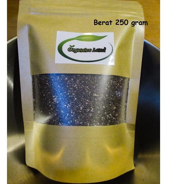 

id2i2Hw--ORGANIC BLACK CHIA SEED PREMIUM 250 gr - CHIA SEED HITAM ORGANIK PREMIUM 250 GRAM