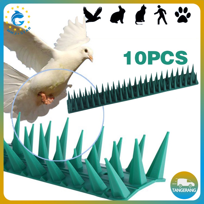 【10PCS/SET】Stop Bird Repellent Penolak/Bird Control Spikes/Garden Balcony Prickle Strip Dig