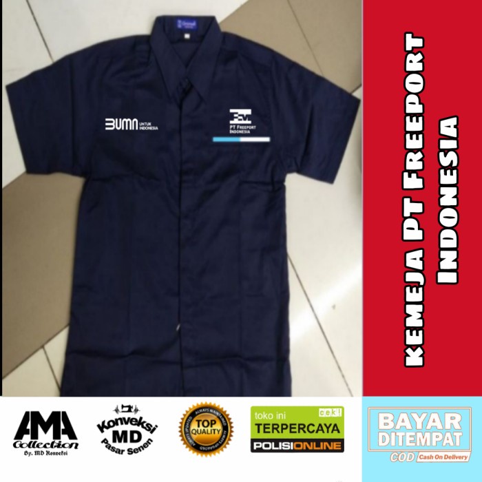 Buku Kemeja Freeport Baju Freeport Seragam Freeport