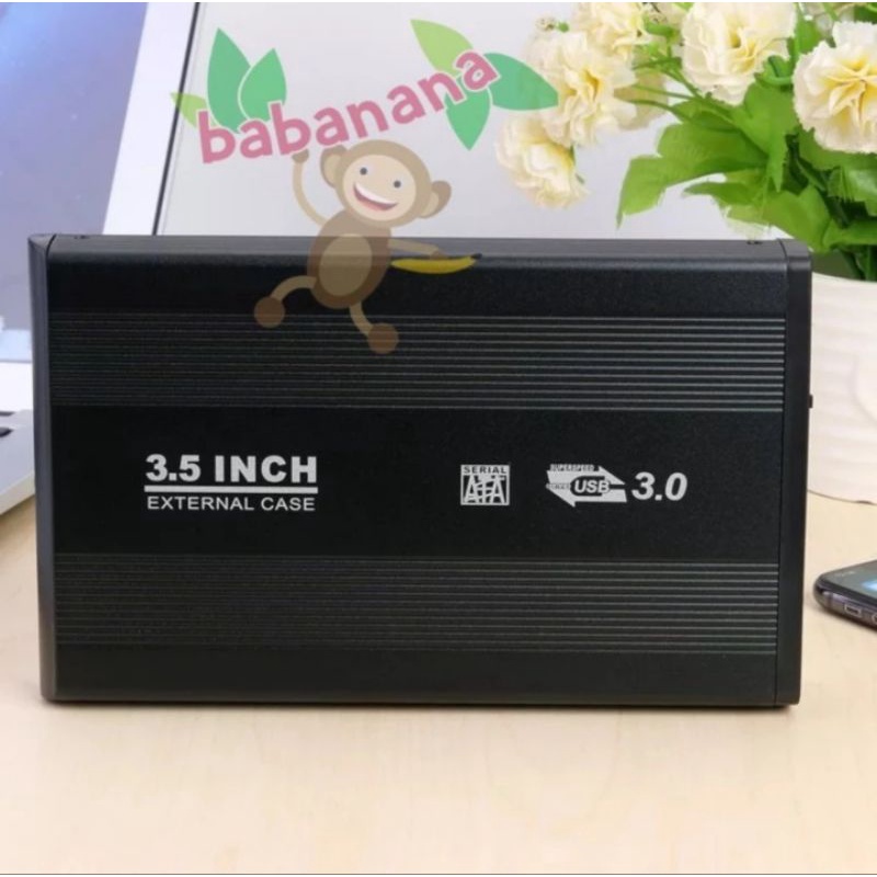 Enclosure casing HDD 3.5 inch storage case hardisk external sata usb