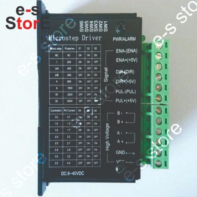 42 / 57 / 86 Stepper Motor Driver 32 Segment Tb6600 4 A