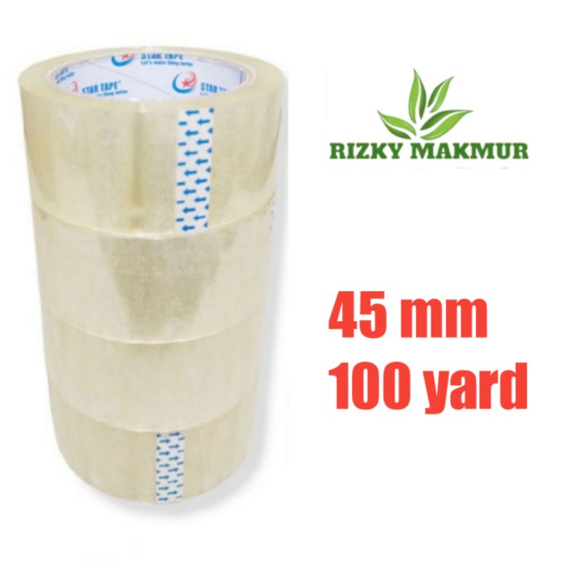 

lakban tape bening 100 yard