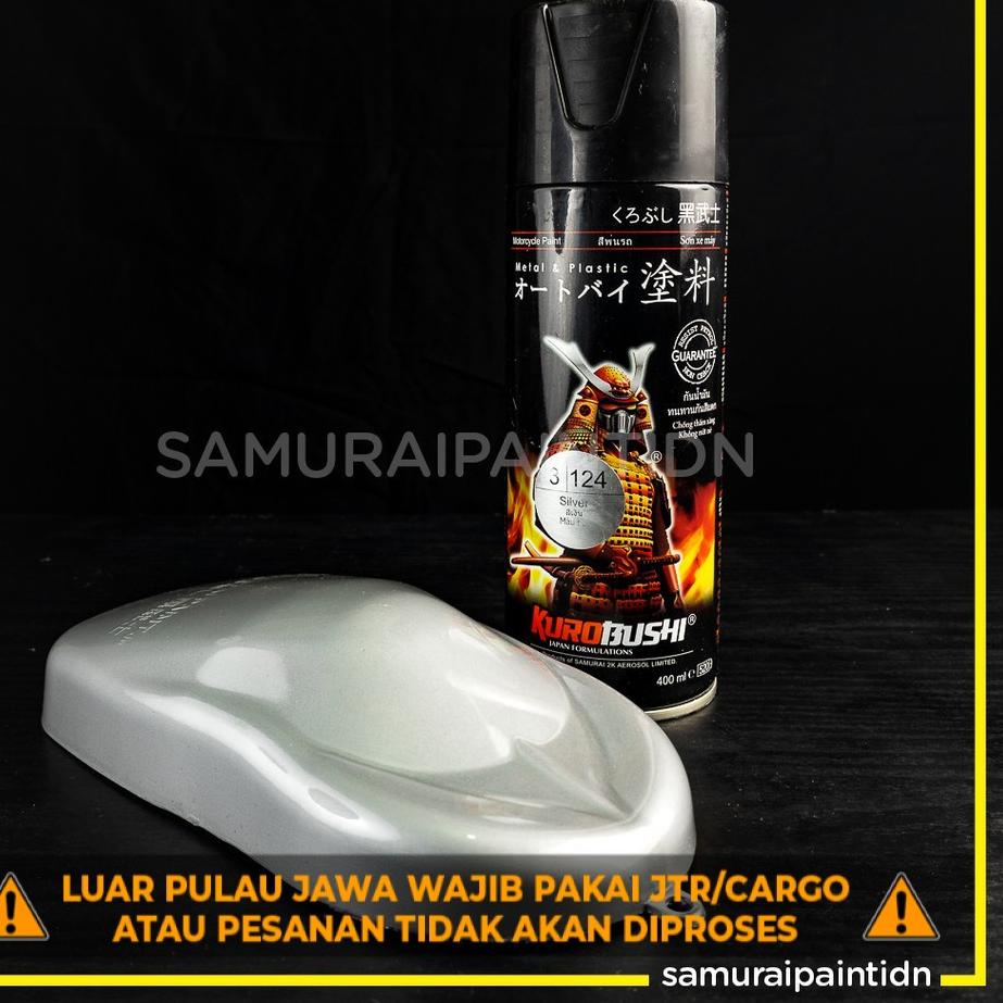 

Terbaik 경 Pilox Cat Samurai Paint 124 Silver 400 ml