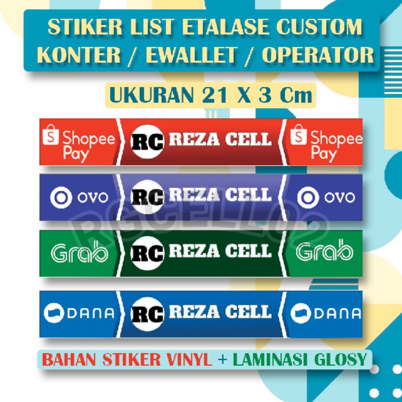 

STIKER LIST ETALASE KONTER | STIKER LIST E-WALLET | STIKER ETALASE | TEMPELAN KACA ETALASE