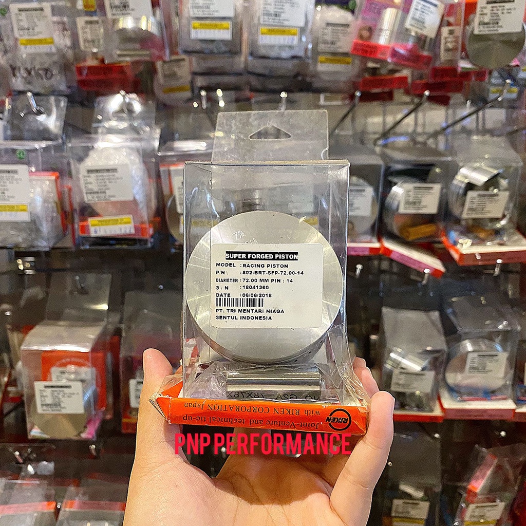 SUPER FORGED PISTON BRT 72 MM PIN 14