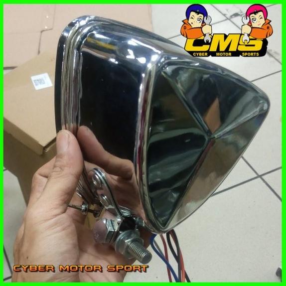 Lampu Headlamp Motor universal. universal custom classic. Lampu motor