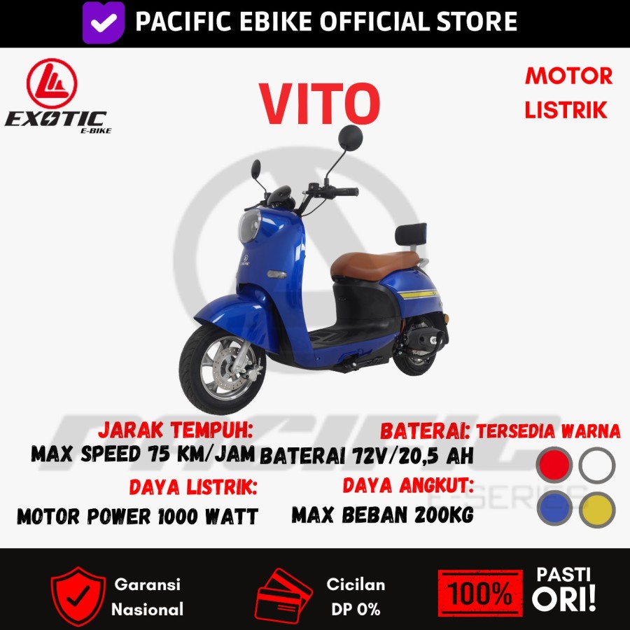 Motor Listrik Exotic Vito By Pacific