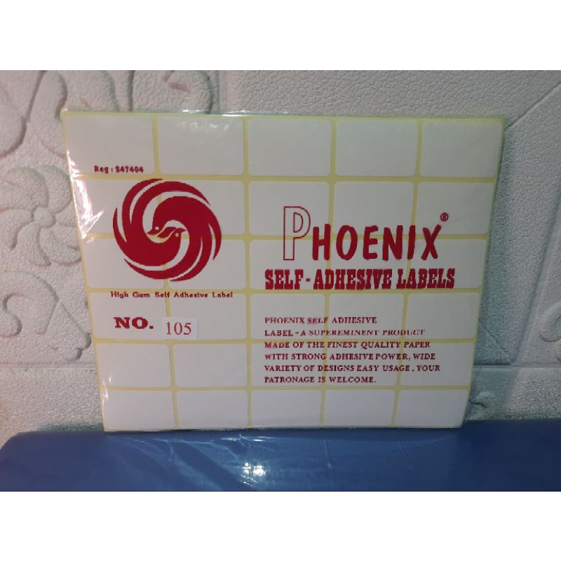 

Sticker Label / Label Harga Phoenix No 105 (25 x 38 mm)