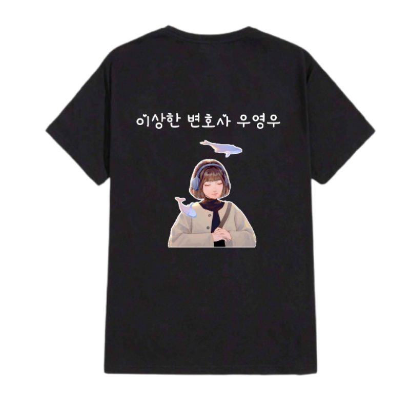 Baju Kaos T-shirt Extraordinary Attorney Woo Park Eun Bin/Tshirt Drama Korea Extraordinary Attorney 