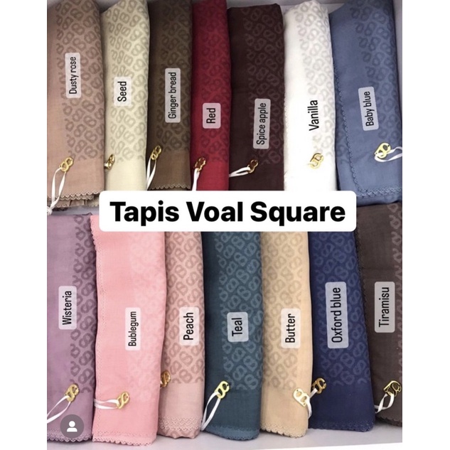 BUTTONSCRAVES HIJAB BIMU VOILE DAN TAPIS SQUARE