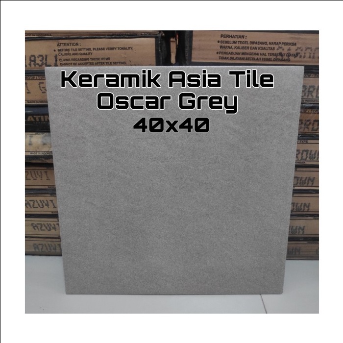 Keramik Asia Tile 44 Oscar Grey KW 1