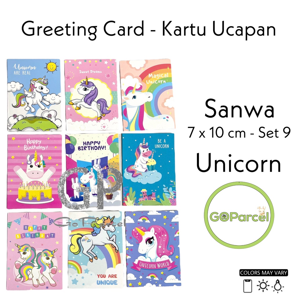 ( 9 Pc ) SANWA GREETING CARD 8x10 - KARTU UCAPAN BESAR SANSAN WAWA HANG TAG GIFT CARD / IDUL FITRI / BABY / FLOWER / HAPPY BIRTHDAY / WEDDING / CHINESE / NATAL / CHRISTMAS / HANG TAG / FLOWER / BUNGA / CNY