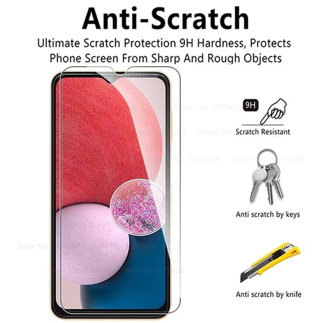 SAMSUNG AA14 5G 4G A02 A02s A03 A03s A04 A04s TEMPERED GLASS CLEAR ANTI GORES