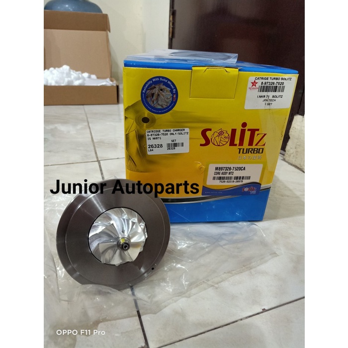 SPAREPART - Catridge Turbo Charger Isuzu NKR 71 Solitz Japan AKSESORIS MOBIL - OTOMOTIS