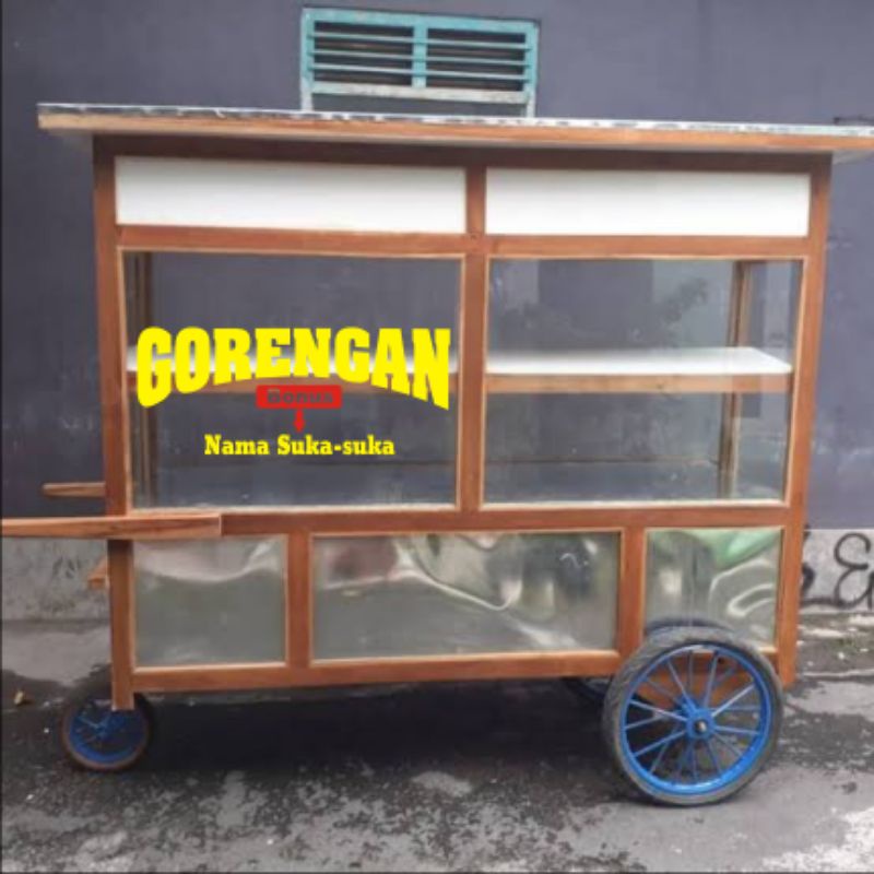 stiker cutting sticker variasi gorengan