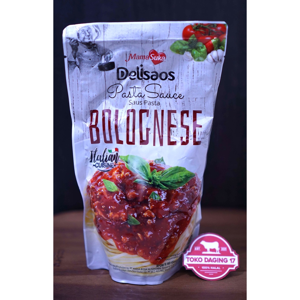 

Mamasuka Delisaos Pasta Sauce Bolognese 315gr