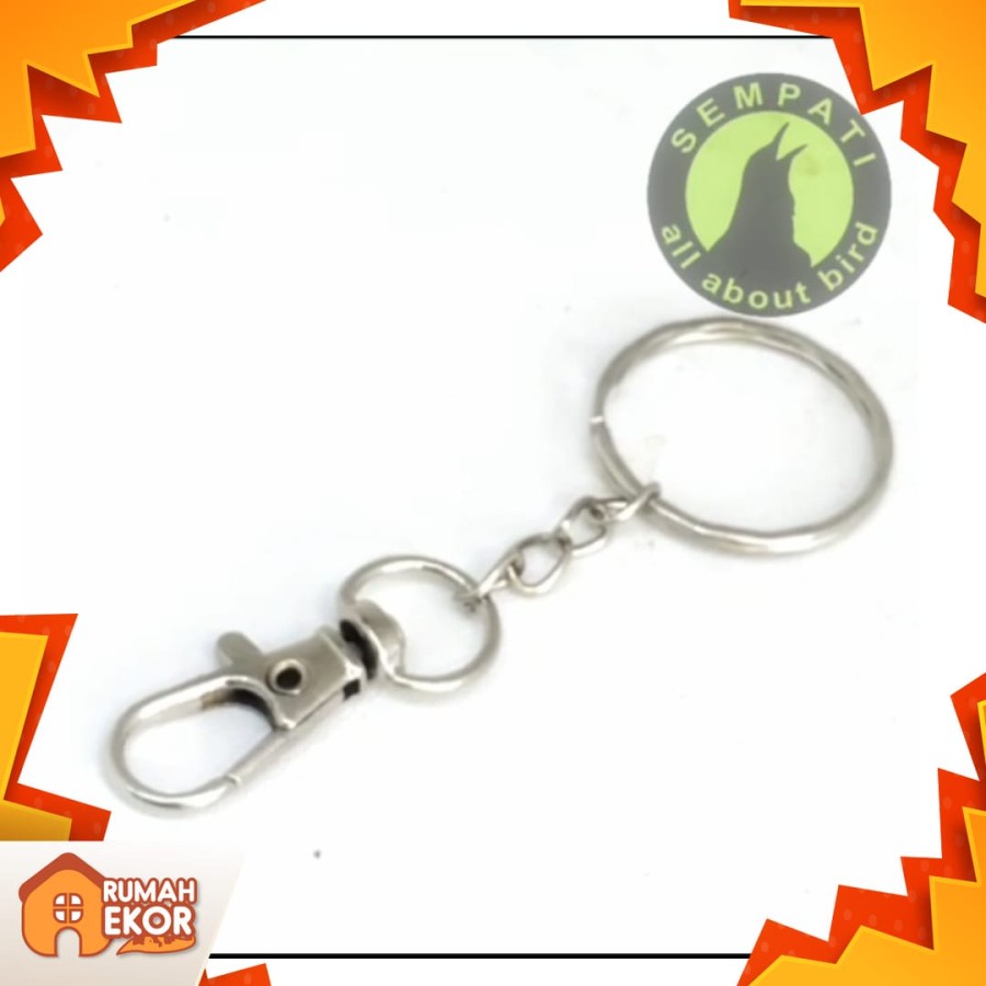 RANTAI SANGKAR BURUNG KUNCI KANDANG STAINLESS