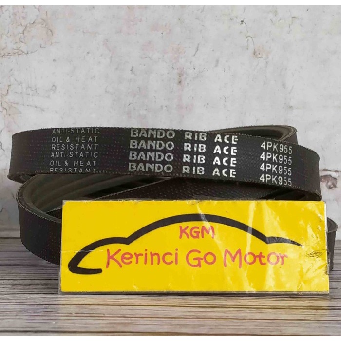 BANDO VAN BELT 4PK 955 RIB BELT TALI KIPAS 4PK-955 FAN BELT ALUR