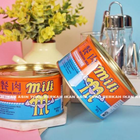 

MILI Luncheon Pork Canned Meat 397gr Non Halal Daging Babi